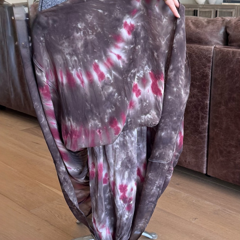 NWOT Young Fabulous & Broke Helena Boho Tie-Dye Knot Front Maxi Dress Sz SM - Picture 11 of 14